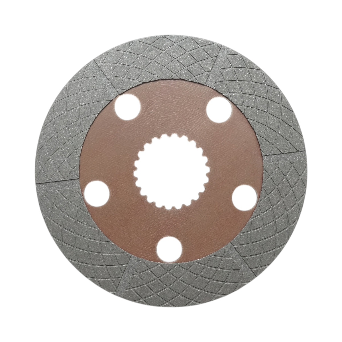 Disco freno a bagno d'olio per UTB, Fiat, New Holland, Case IH codice OEM 48.24.098, 5159830, 5123165, 5094585, 3537089M1, 3537089M2, 4824091, 5094586, 5096755, 445DT,
