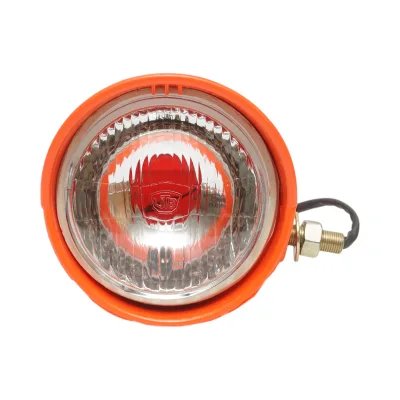 Faro tondo destro completo di calotta UTB U-445 e Fiat - immagine 2