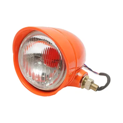 Faro tondo destro completo di calotta UTB U-445 e Fiat