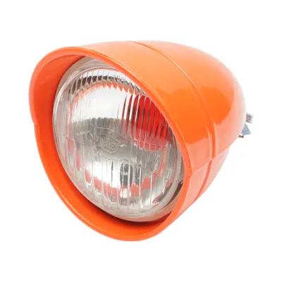 Faro tondo sinistro completo di calotta UTB U-445 e Fiat - immagine 3