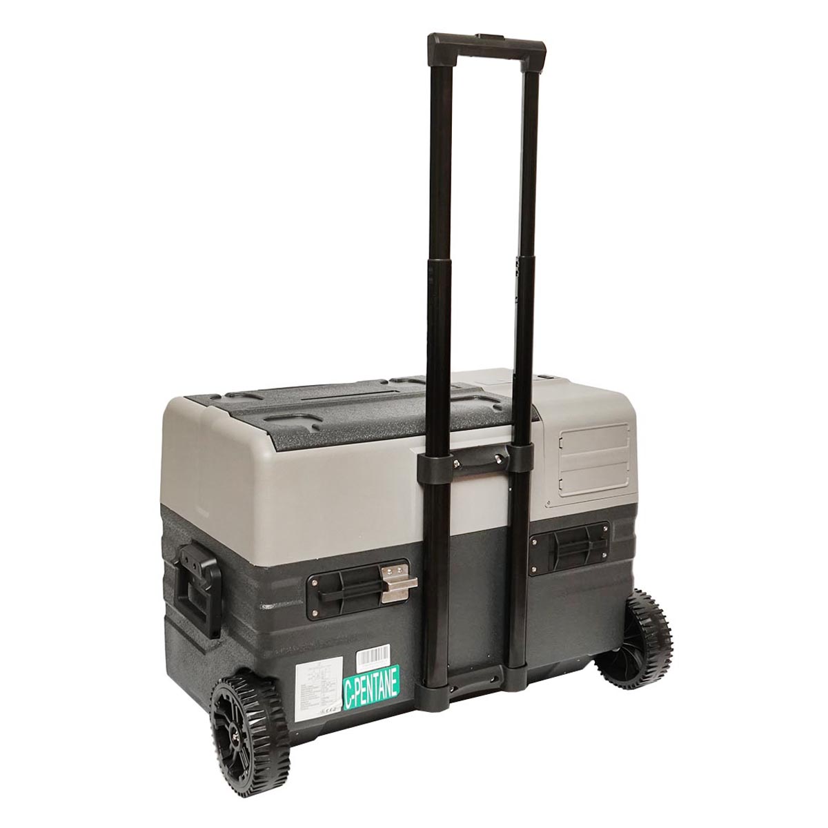 Frigorifero da auto con compressore e ruote tipo trolley 42L 12-24-220V 60W - immagine 4