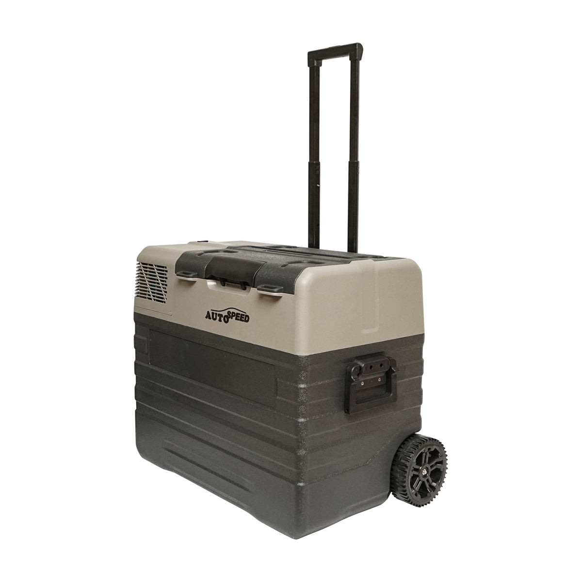 Frigorifero da auto con compressore e ruote tipo trolley 52L 12-24-220V 60W - immagine 5