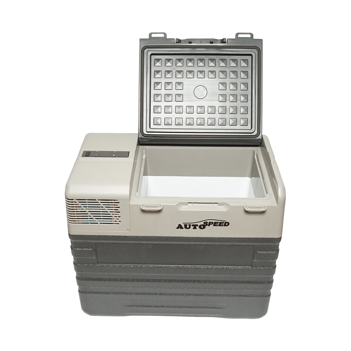 Frigorifero da auto con compressore e ruote tipo trolley 52L 12-24-220V 60W - immagine 6