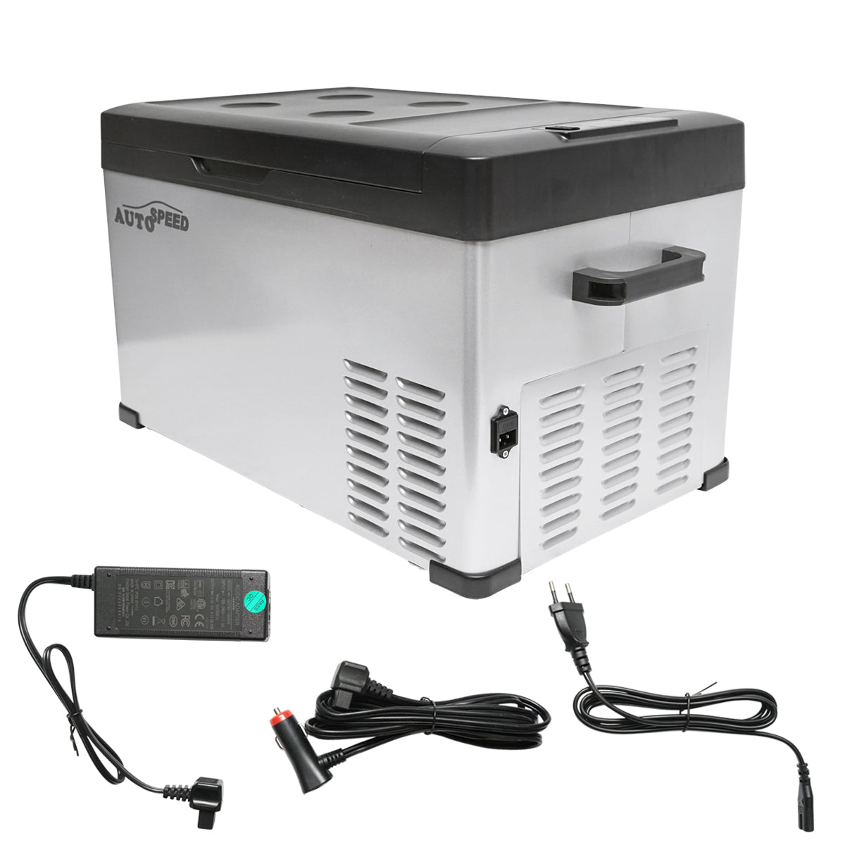 Frigorifero intelligente per auto con compressore 30L 12-24-220V 60W, Bluetooth