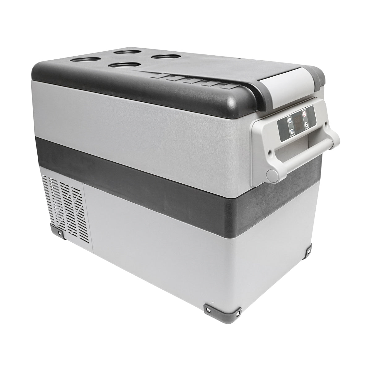 Frigorifero intelligente per auto con compressore 45L 12-24-220V 60W, Bluetooth - immagine 3