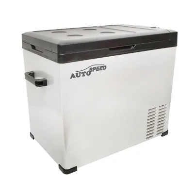 Frigorifero intelligente per auto con compressore 50L 12-24-220V 80W, Bluetooth - immagine 2