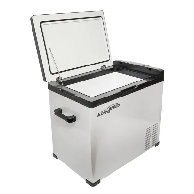 Frigorifero intelligente per auto con compressore 50L 12-24-220V 80W, Bluetooth - immagine 4