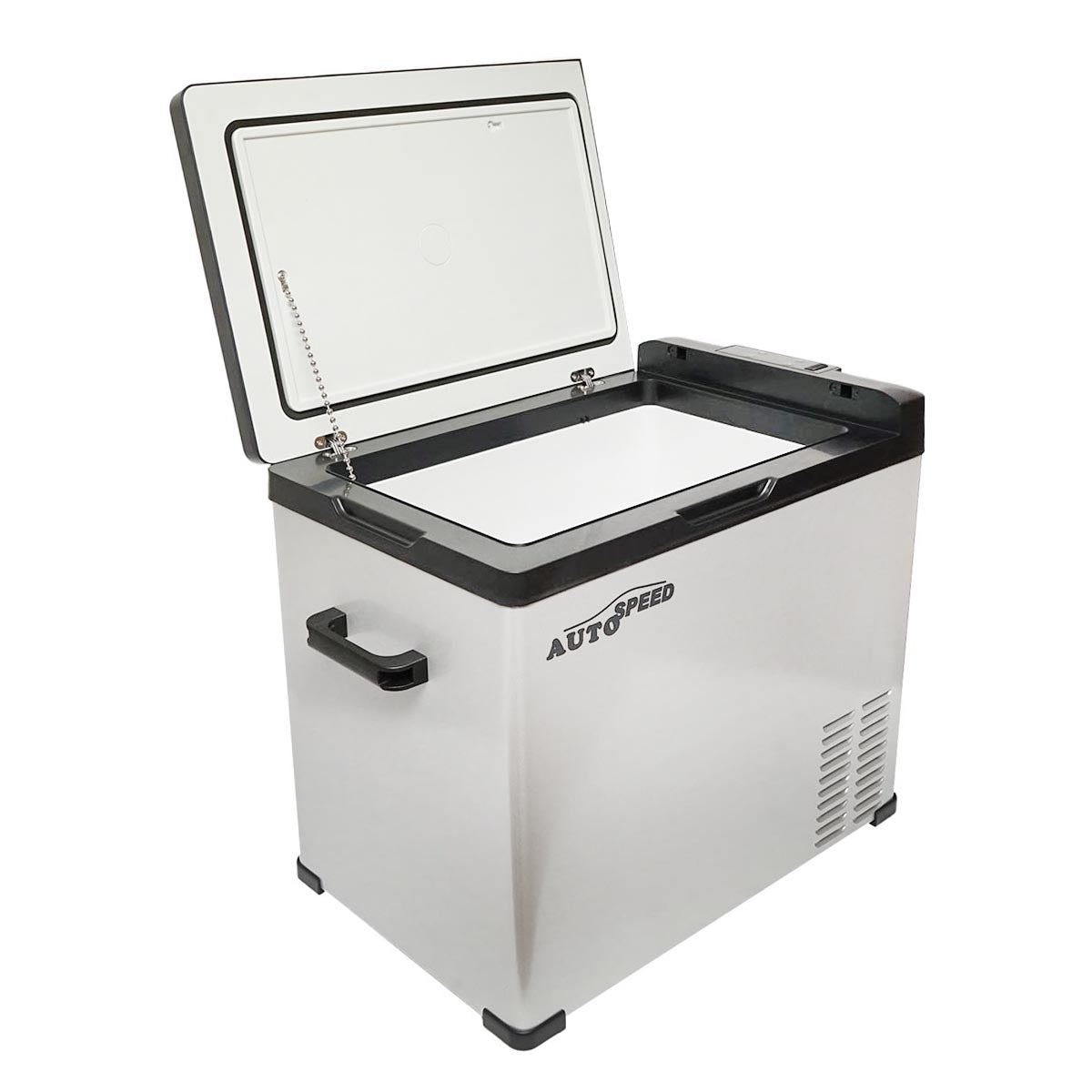 Frigorifero intelligente per auto con compressore 50L 12-24-220V 80W, Bluetooth - immagine 4