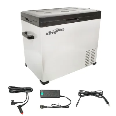 Frigorifero intelligente per auto con compressore 50L 12-24-220V 80W, Bluetooth