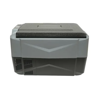 Frigorifero per auto 35L con compressore 12V-24V-220V, 60W, display LCD, doppia zona di raffreddamento, USB 630x390x390mm - immagine 6