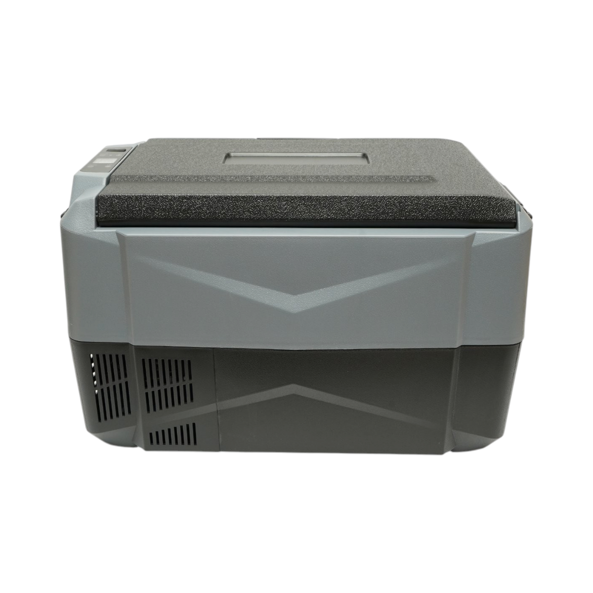 Frigorifero per auto 35L con compressore 12V-24V-220V, 60W, display LCD, doppia zona di raffreddamento, USB 630x390x390mm - immagine 6