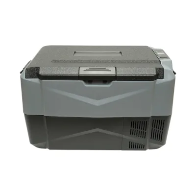Frigorifero per auto 35L con compressore 12V-24V-220V, 60W, display LCD, doppia zona di raffreddamento, USB 630x390x390mm - immagine 4