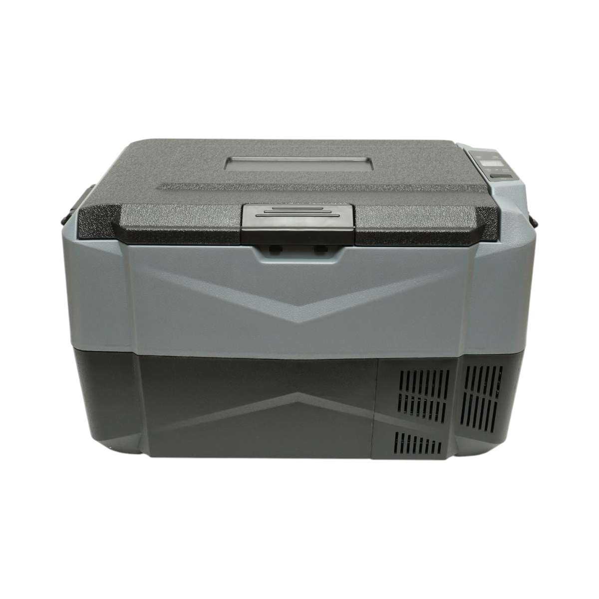 Frigorifero per auto 35L con compressore 12V-24V-220V, 60W, display LCD, doppia zona di raffreddamento, USB 630x390x390mm - immagine 4