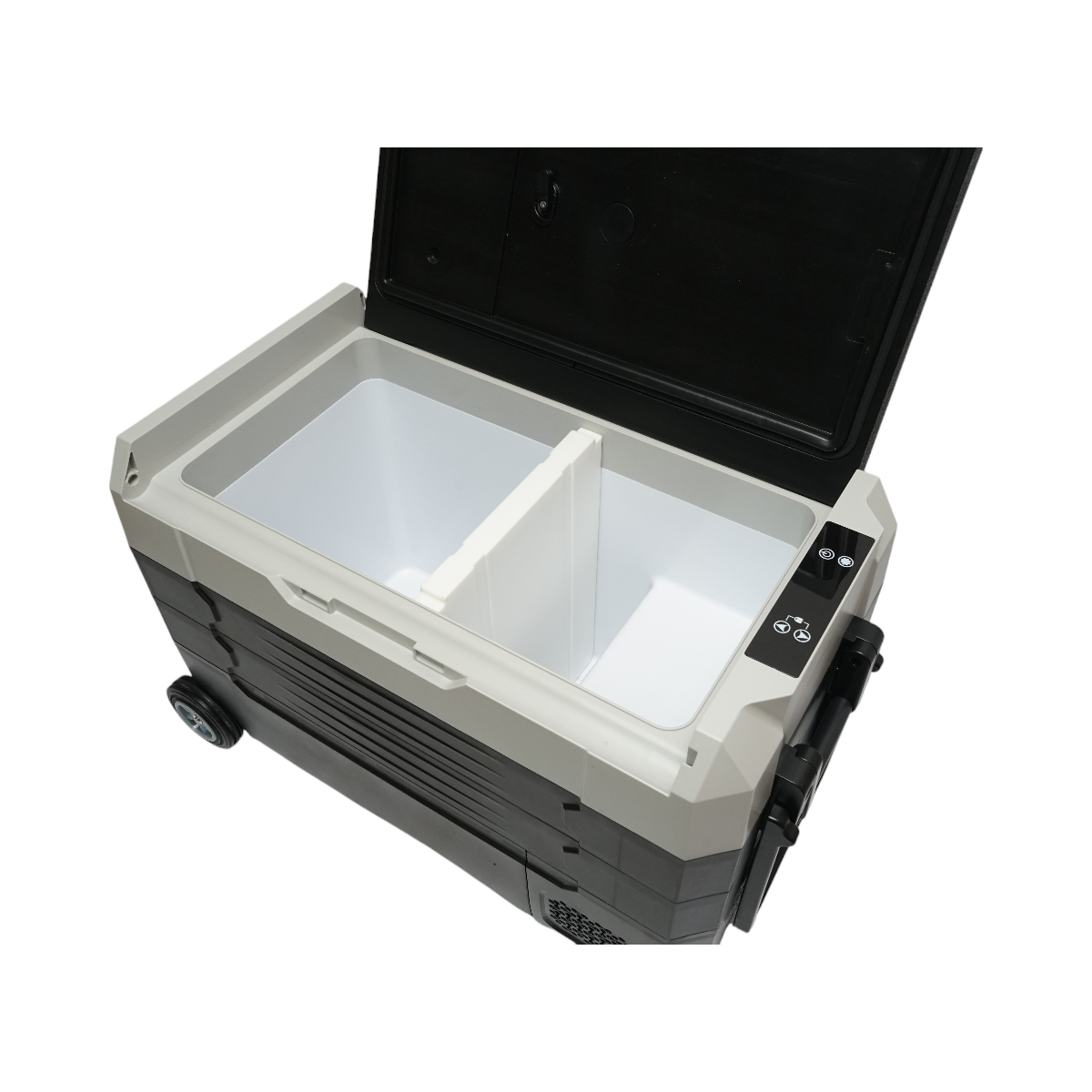 Frigorifero per auto 39,7 L con compressore 12-24-220 V, 45 W tipo troller 726x390x443 mm - immagine 6