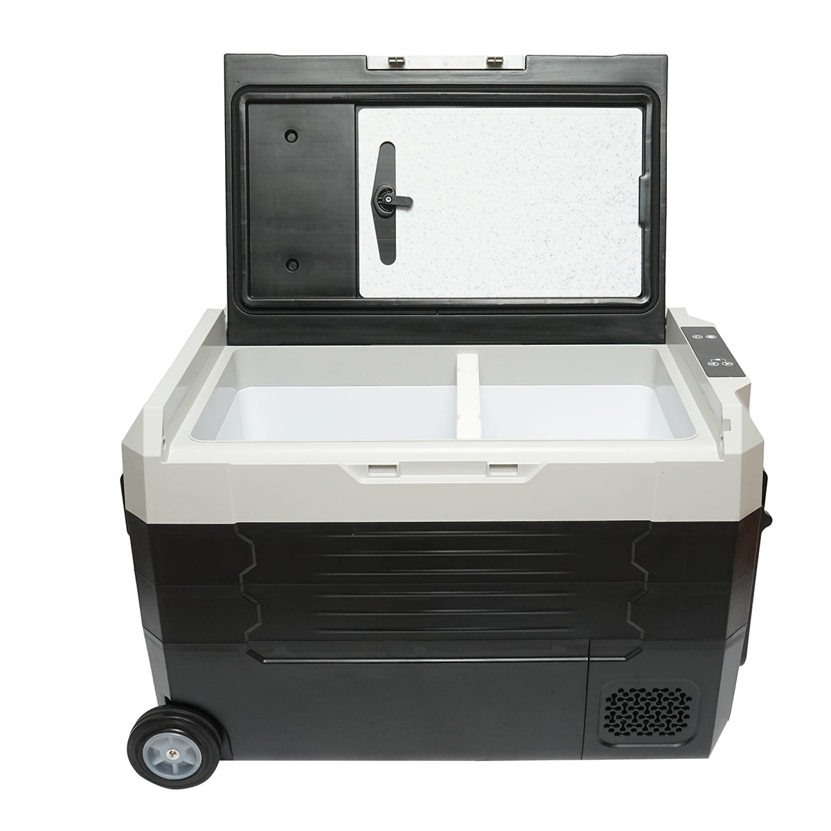Frigorifero per auto 39,7 L con compressore 12-24-220 V, 45 W tipo troller 726x390x443 mm - immagine 4