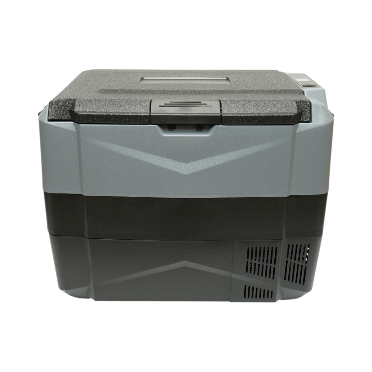 Frigorifero per auto 45L con compressore 12V-24V-220V, 60W, display LCD, doppia zona di raffreddamento, USB 630x390x490mm - immagine 4