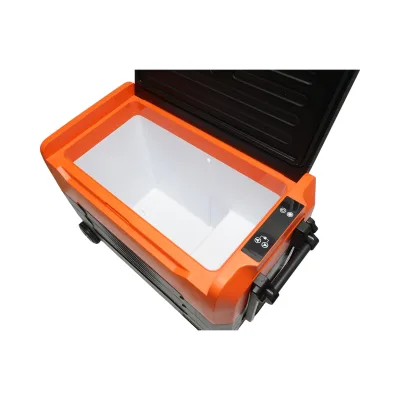 Frigorifero per auto 47L con compressore 12-24-220V, 45W tipo trolley 726x390x513mm - immagine 6