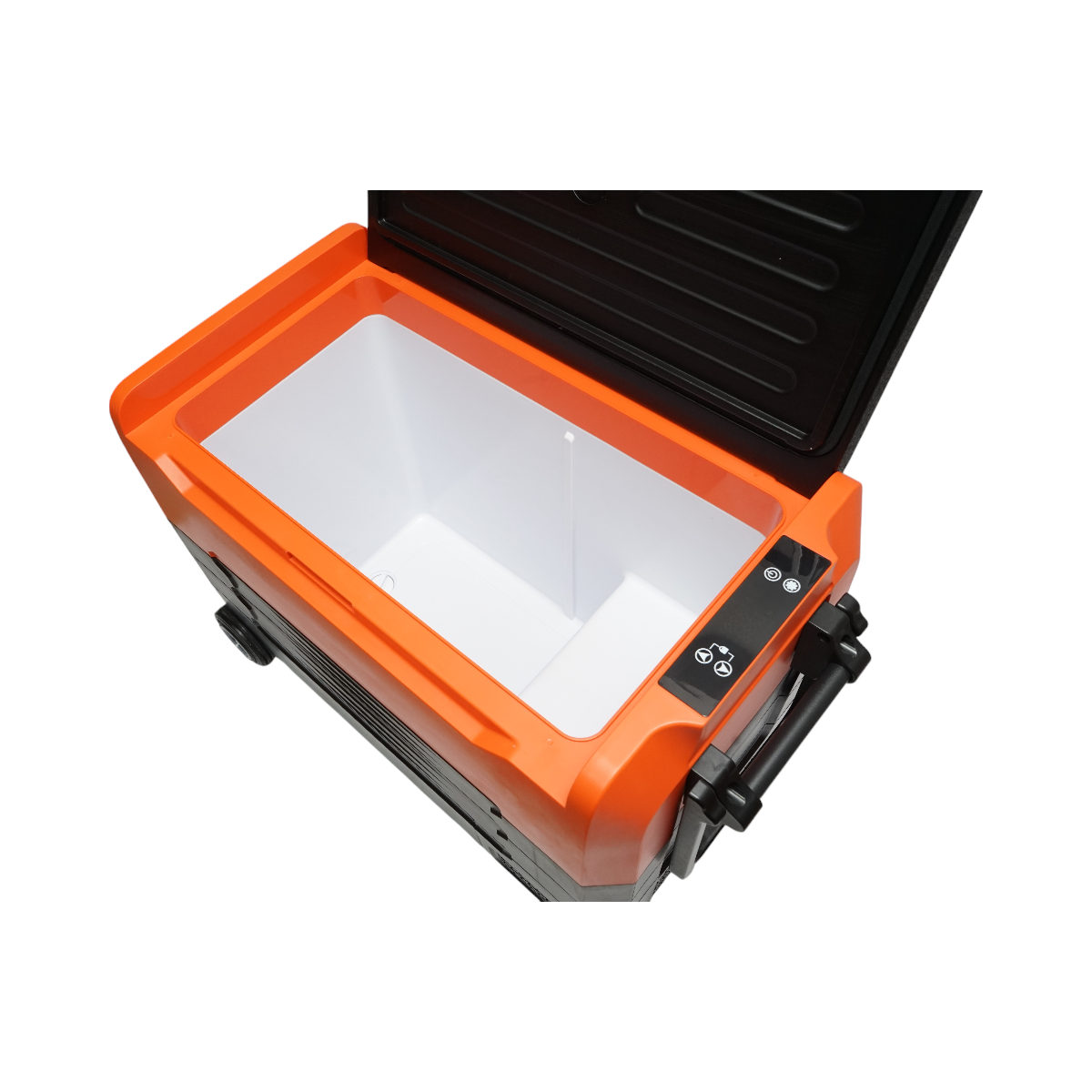 Frigorifero per auto 47L con compressore 12-24-220V, 45W tipo trolley 726x390x513mm - immagine 6