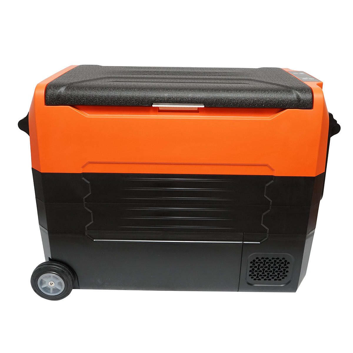 Frigorifero per auto 47L con compressore 12-24-220V, 45W tipo trolley 726x390x513mm - immagine 2