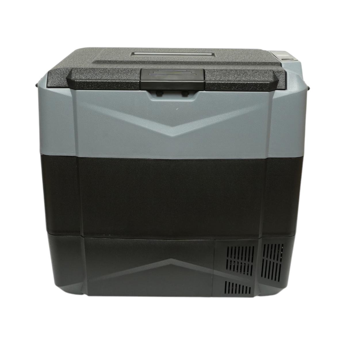 Frigorifero per auto 55L con compressore 12V-24V-220V, 60W, display LCD, doppia zona di raffreddamento, USB 630x390x590mm - immagine 4