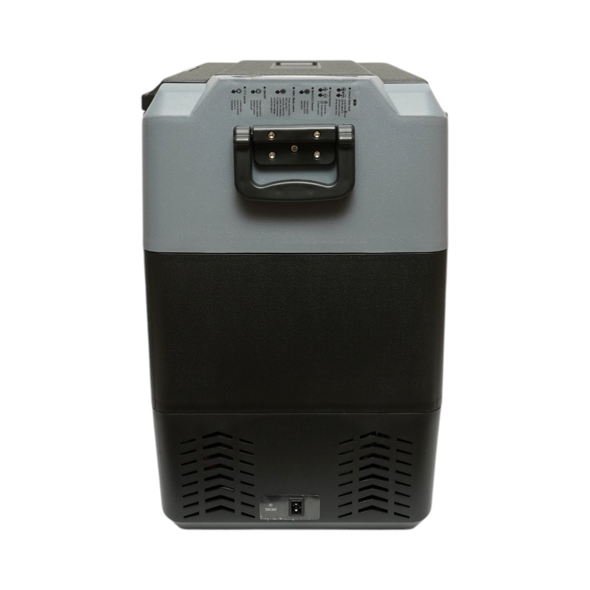 Frigorifero per auto 55L con compressore 12V-24V-220V, 60W, display LCD, doppia zona di raffreddamento, USB 630x390x590mm - immagine 5