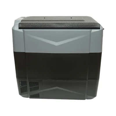 Frigorifero per auto 55L con compressore 12V-24V-220V, 60W, display LCD, doppia zona di raffreddamento, USB 630x390x590mm - immagine 6