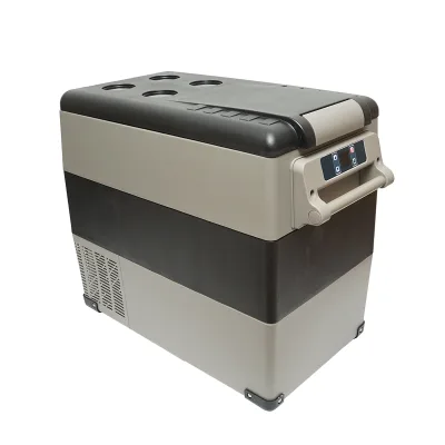 Frigorifero per auto con compressore 60W, capacità 49,4L, tensione di alimentazione 12-24-220V, schermo LCD, 690x346x524mm CF55 AUTOSPEED - immagine 3