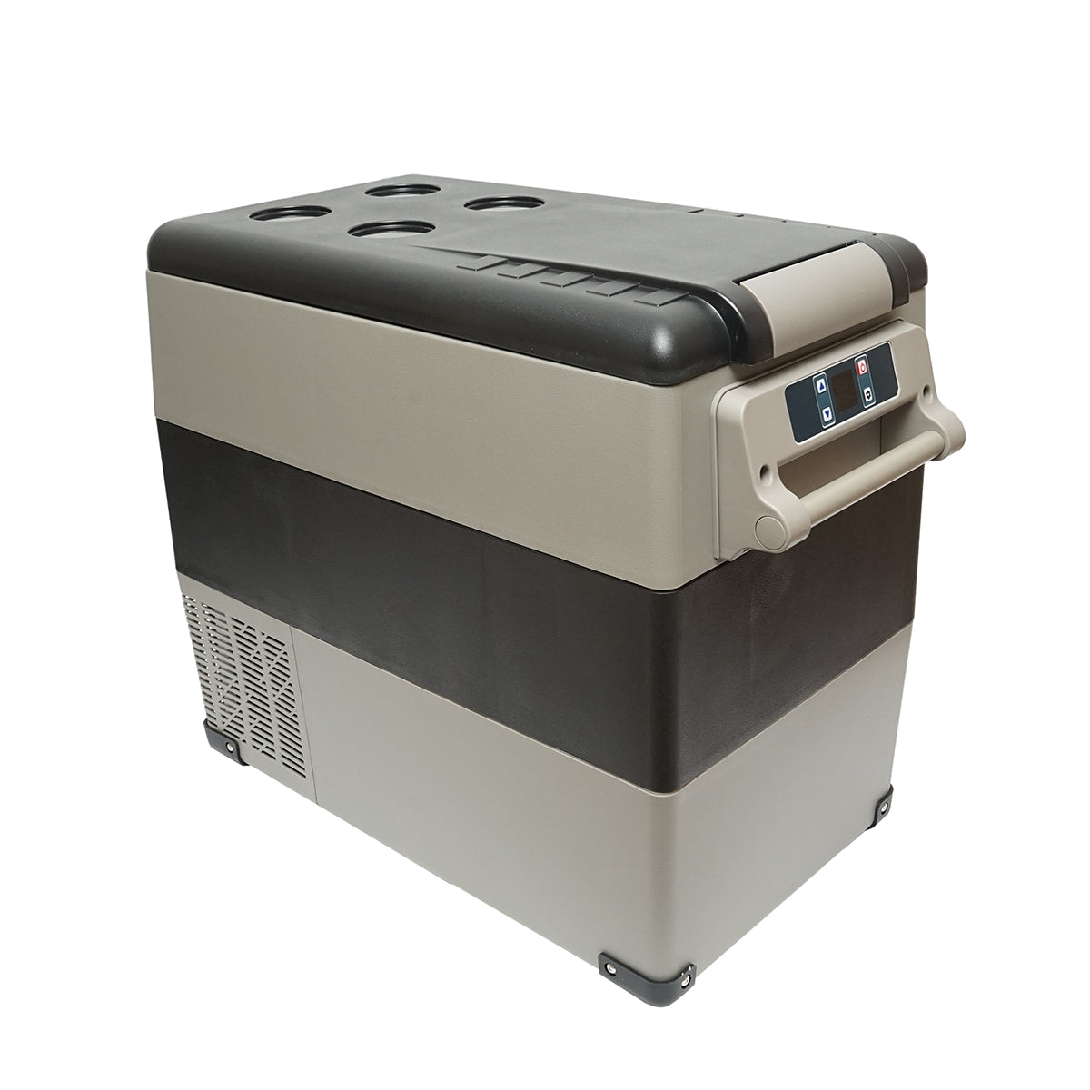 Frigorifero per auto con compressore 60W, capacità 49,4L, tensione di alimentazione 12-24-220V, schermo LCD, 690x346x524mm CF55 AUTOSPEED - immagine 3