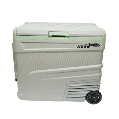 Frigorifero per auto con compressore 60W, capacità 64,2L, tensione di alimentazione 12-24-220V, schermo LCD, USB, 692x416x585mm G65 AUTOSPEED - immagine 2