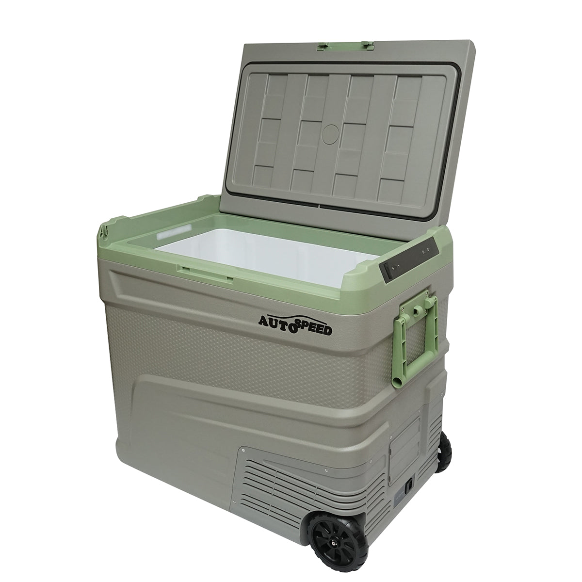 Frigorifero per auto con compressore 60W, capacità 64,2L, tensione di alimentazione 12-24-220V, schermo LCD, USB, 692x416x585mm G65 AUTOSPEED - immagine 4