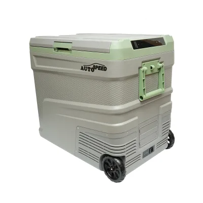 Frigorifero per auto con compressore 60W, capacità 64,2L, tensione di alimentazione 12-24-220V, schermo LCD, USB, 692x416x585mm G65 AUTOSPEED