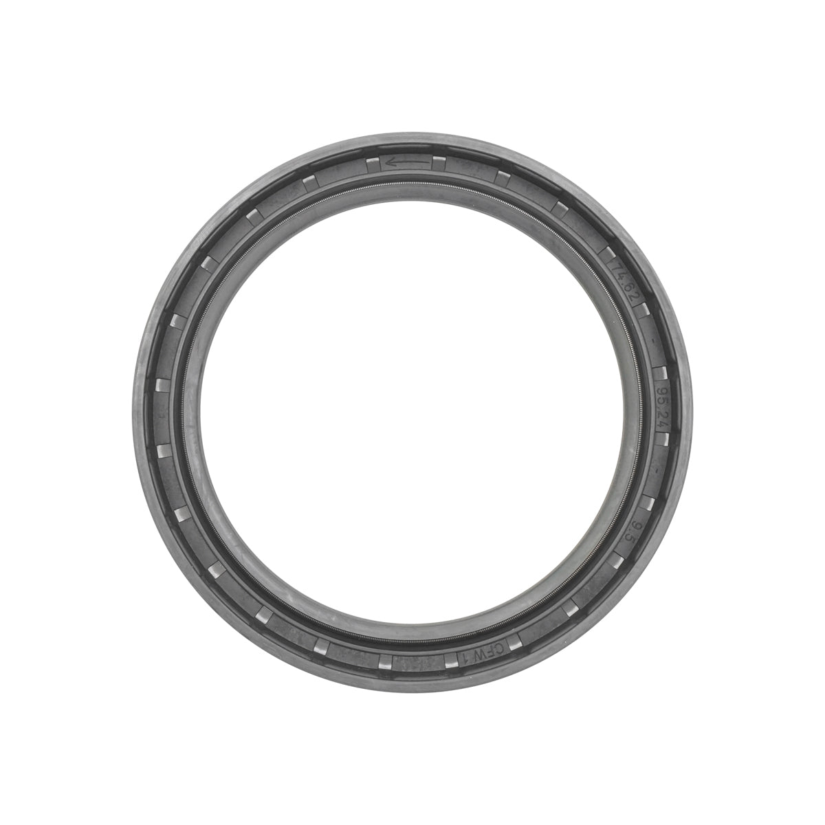 Guarnizione PTO 72,5x95,4x9,5mm per Ford, Fiat, New Holland OEM D9NNN710BB - immagine 2