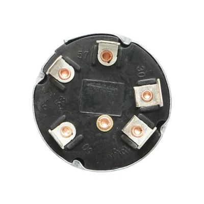 Interruttore di accensione con chiave, 12V, 7 pin, fi 50mm, fi filettatura di montaggio 21mm per Fiat, Case IH - immagine 3
