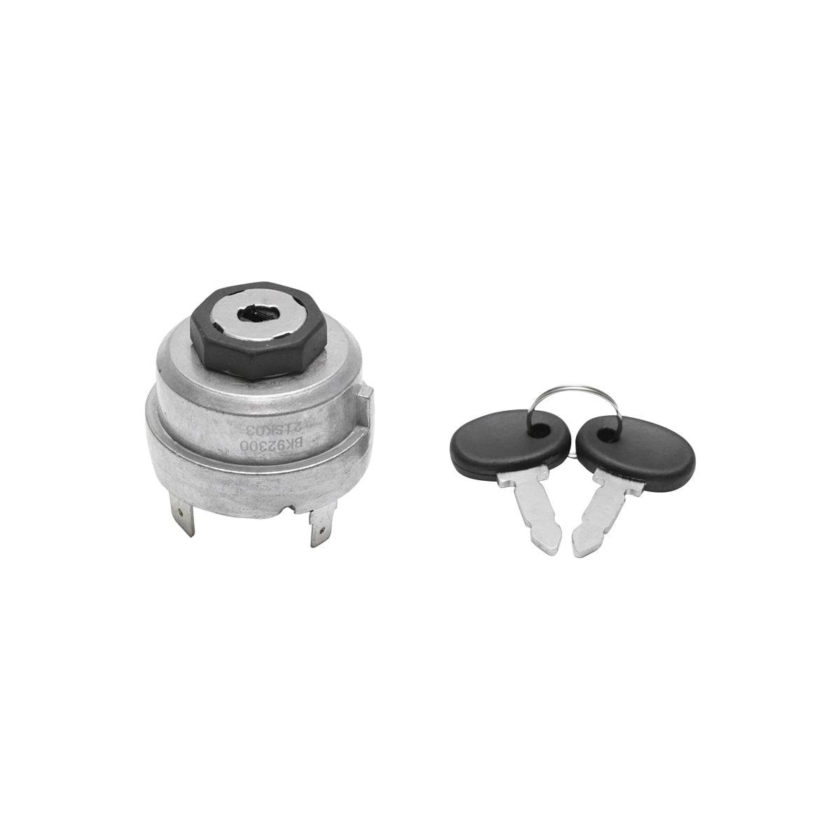 Interruttore di accensione con chiave, 12V, 7 pin, fi 50mm, fi filettatura di montaggio 21mm per Fiat, Case IH - immagine 2