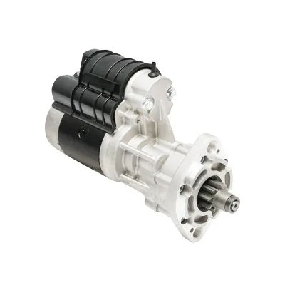 Motorino di avviamento 24V / 4 kW con pignone Bendix Z=9 per Fiat 314, 315, 411, 415, 441. Breckner Germany
