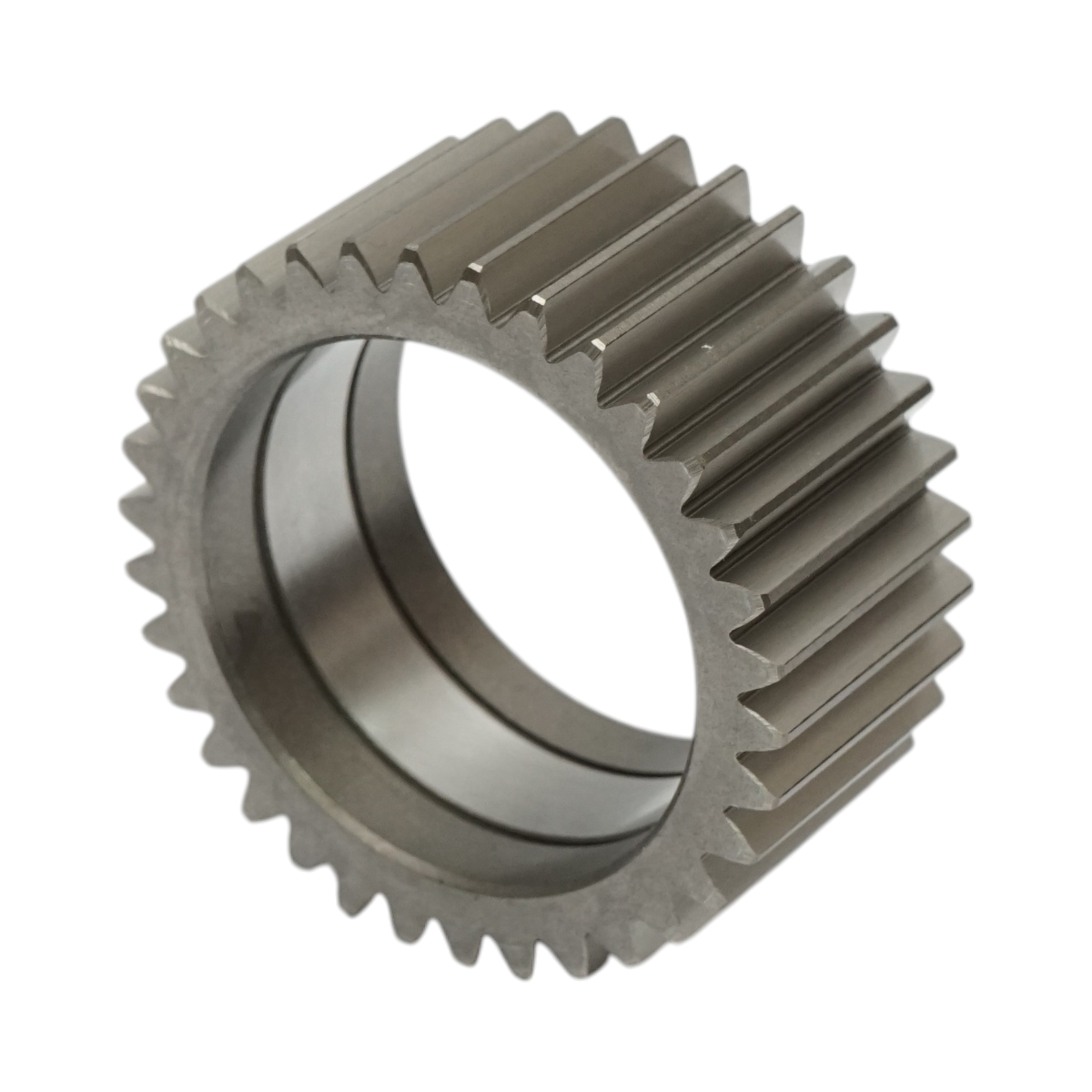 Pignone satellite anteriore John Deere, Case IH, Deutz, Fendt, Fiat 56.3x77x36mm Z=34 codice OEM L39994, L41120, 83943740, 83947536, 83985466, 9361509, 9571402, F198.300.020.640, F198300020640 - immagine 2