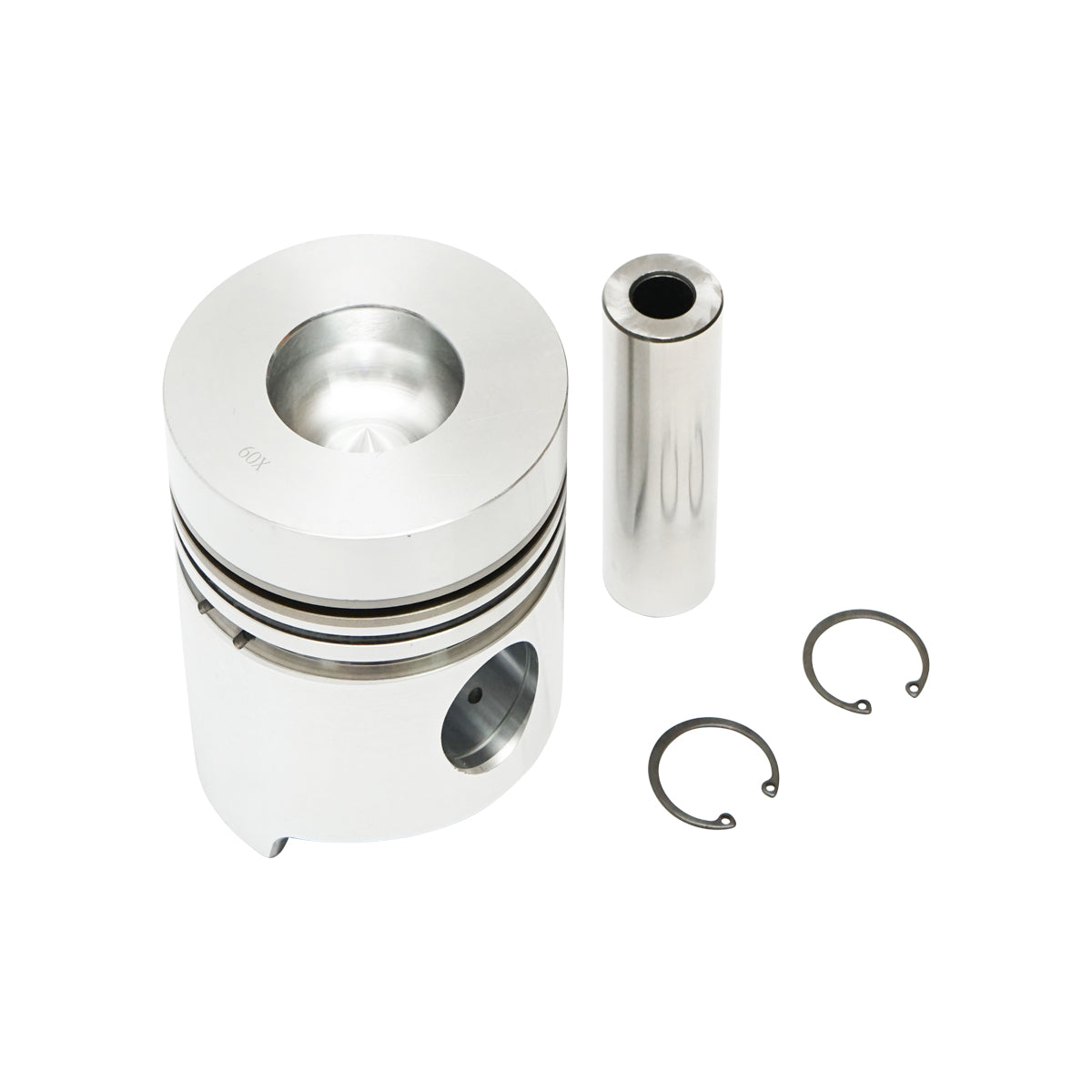 Pistone da 100 mm, altezza 101,15 mm, bullone da 32 mm per Fiat OEM 1908744 - immagine 2