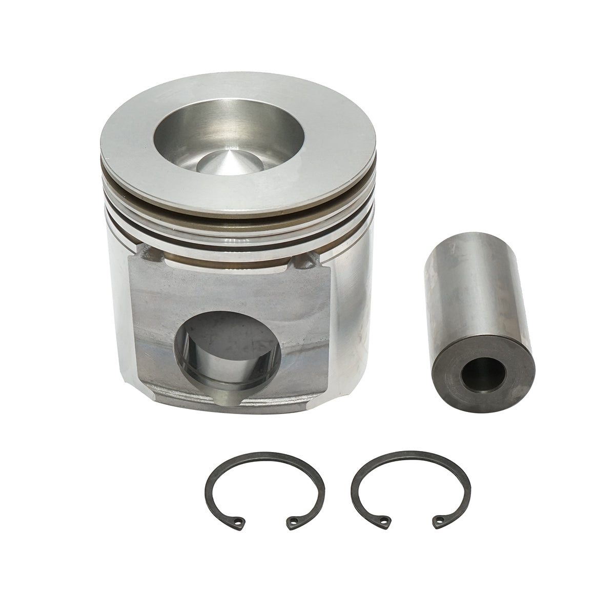 Pistone motore John Deere da 106,5 mm, bullone da 41,27 mm Codice OEM E505102, RE509540, RE55512