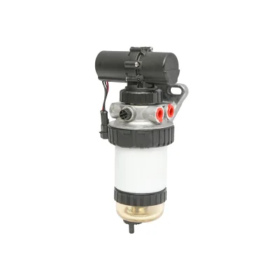 Pompa elettrica di alimentazione carburante con filtro per Case IH, New Holland e Ford, codice OEM 84271407, 87801794, 87802202, 84288071, 87802331