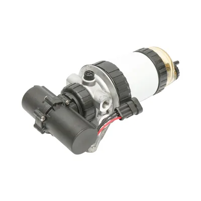 Pompa elettrica di alimentazione carburante con filtro per Case IH, New Holland e Ford, codice OEM 84271407, 87801794, 87802202, 84288071, 87802331 - immagine 3