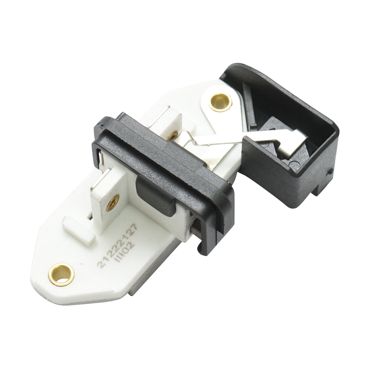 Regolatore alternatore 12V per Fiat codice OEM 9967420, 2122121, 21222127, 79707481, 8193398, 9941193, 58120022, 58120055, 79707161, 79707481, 83600151, 83603151, 83603671 - immagine 3