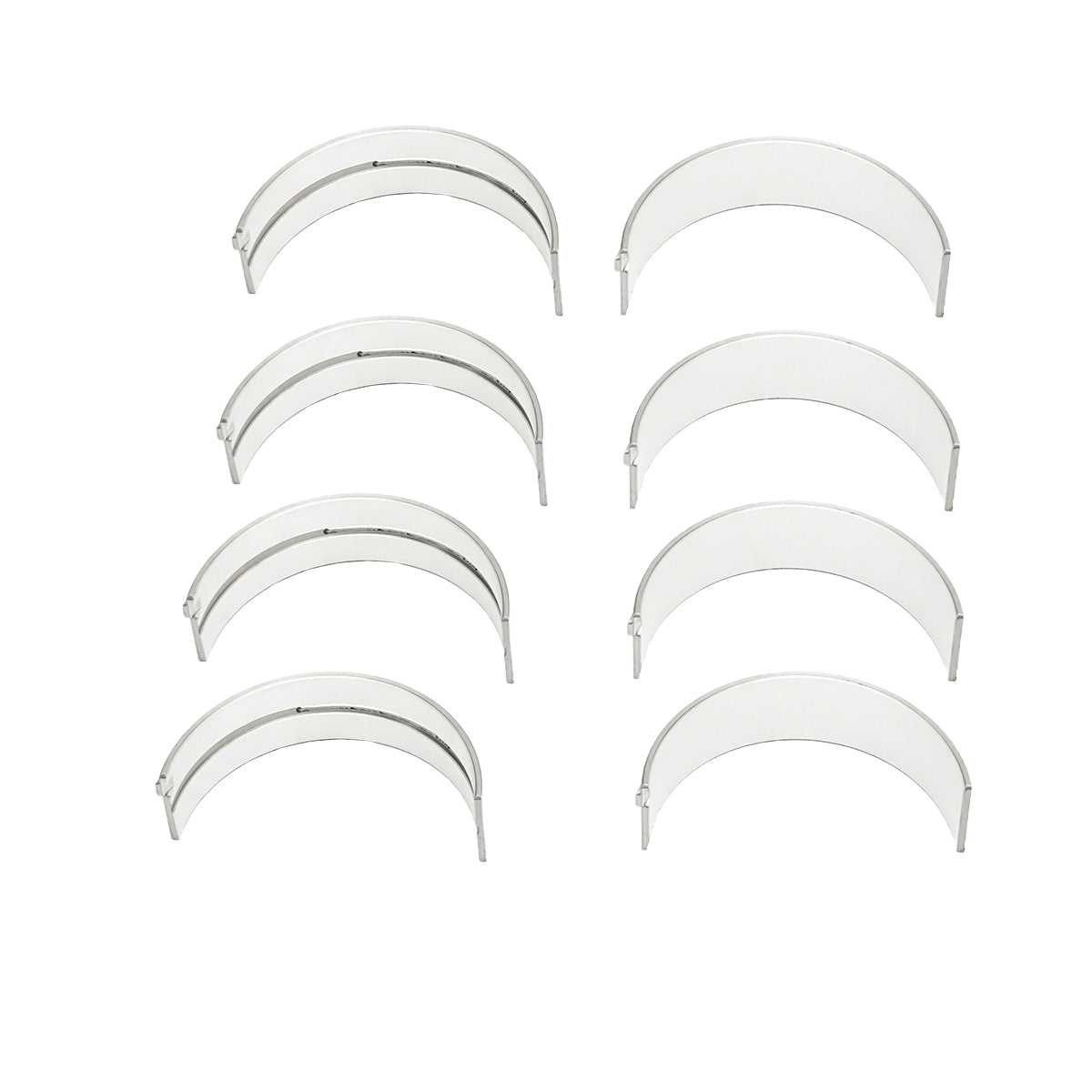 Set cuscinetti R2, esterno 80,6 mm, interno 75,7 mm, larghezza 25 mm per Fiat 4698686 - immagine 2