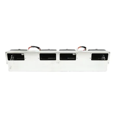 Termoventilatore da 12V per Fiat, New Holland, Case IH, codice OEM 82002761, 82004366, KL080028 - immagine 2